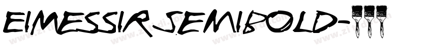 EiMessir SemiBold字体转换